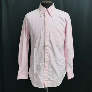 BEAMS HEART/ビームスハート★長袖シャツ【メンズL/pink/ピンク】ボタンダウン/Tops/Shirts◆SBH883