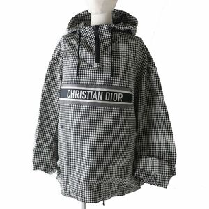 極美品◎正規品 定価61万 Christian Dior クリスチャンディオール 017C10A2856 アノラック オブリーク テクニカルタフタ ジャガードJK XS