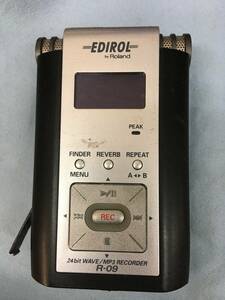 Roland EDIROL リニアPCMレコーダー R09 24bit WAVE/MP3 Recorder