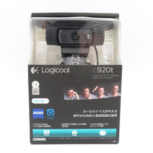 logicool ロジクール PC周辺機器 HD プロ ウェブカム C920t フルHD 1080p 説明書なし