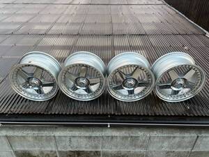 AN SPORT 15インチ 7J＋40 4本 PCD C-G（マルチ）4本通し（BBS SSR WORK O.Z.Racing ケーニッヒ スピードスター）激レア 当時物 希少 中古