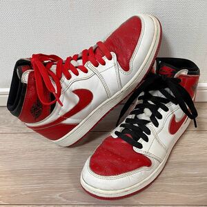 NIKE AIR JORDAN 1 RETRO HIGH OG GS 【HERITAGE】 ナイキ エア ジョーダン 1 レトロ ハイ OG GS WHITE/UNIVERSITY RED/BLACK 575441-161