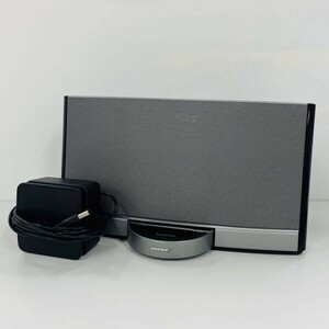 W117-H11-2186 BOSE ボーズ SoundDock ドックスピーカー 通電確認済み 電源コード付き オーディオ機器 スピーカー ブラック