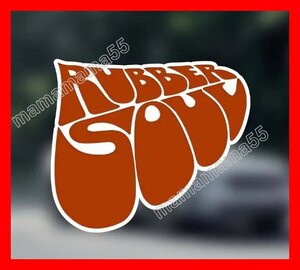 ステッカーNo.333 PC 車 デカール 防水 ビートルズ ラバーソウル RUBBER SOUL