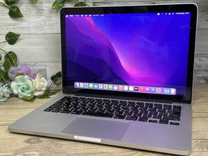 【良品♪】MacBook Pro 2015 Retina (A1502)MF843J/A[Core i7(5557U)3.1Ghz/RAM:16GB/SSD:512GB/13インチ]Montery 動作品