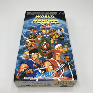 【中古】SFC）ワールドヒーローズ2[240011197551]