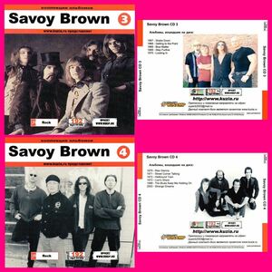 SAVOY BROWN CD3+CD4 大全集 MP3CD 2P⊿
