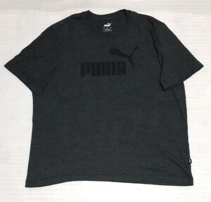 ☆PUMA.com サイズXL 半袖Tシャツ ブラック黒タブ ラバー プリントGLAY スポーツ スタイル フアッション ティー FOREVER BETTER TEE プーマ