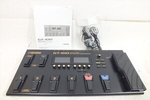 □ 1円スタート □ BOSS ボス GT-100 エフェクター 中古 現状品 250106M3051