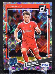 2023-24 Panini Donruss Rated Rookie Diamond SP Ben Doak FIFA Liverpool サッカー ルーキー カード