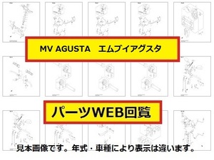 MV アグスタ F4 1000 S 1+1パーツリスト.パーツカタログ(WEB版)