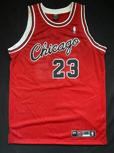 NBA JORDAN #23 マイケル・ジョーダン BULLS シカゴ・ブルズ NIKE製 48 オーセンティック ユニフォーム ナイキ