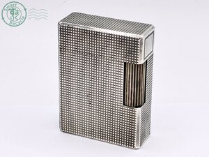 BA0607395　★ 1円～！ S.T.Dupont エス・テー・デュポン ライン1 ショート ガスライター ダイヤモンドカット シルバーカラー 着火未確認