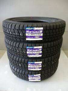 ◎4本セット送料込み17,600円～◎グッドイヤー　アイスナビ8◎145/80R13◎軽自動車・ラパン・アルト・ライフ・ルークス・モコ★G