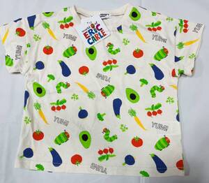 ◎★6789*激安sale!!新品 こども服 　半袖Tシャツsize80　1枚★ERIC CARLE/絵本/はらぺこあおむし