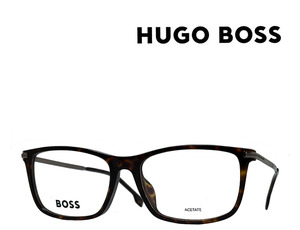 【HUGO BOSS】ヒューゴ ボス　メガネフレーム　BOSS 1614/F　4HU　ハバナ　アジアンフィット　国内正規品