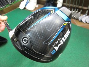 程度良し　SIM2 MAX 10.5度　純正テンセイ　ブルー　TM50　R　純正ヘッドカバー