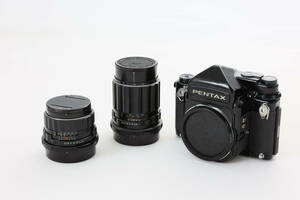 １円スタート　PENTAX 67 TTL ペンタックス SMC　レンズ２本付き