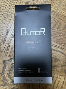 OutoR Premium GLASS 高透明 1枚入　iPhone12/12Pro用　液晶保護 保護ガラス