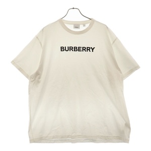 BURBERRYS バーバリーズ 8055309 LOGO TEE ロゴプロント半袖Tシャツ カットソー ホワイト