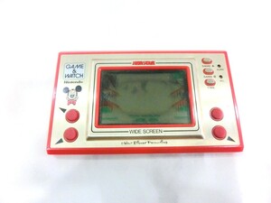 1000円スタート ゲーム機 GAMEWATCH MODEL MC-25 MICKEY MOUSE DISNEY ディズニー ミッキー 通電確認済み GAME WHO DD1030