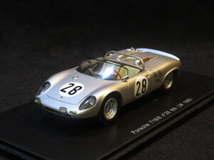 ◆ Spark【S1349】1/43 Porsche 718/8 WRS Spyder “Porsche System Engineering” #28 / Le Mans 1963 P3.0クラス ３位入賞車 ◆