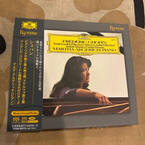 エソテリック ESOTERIC SACD アルゲリッチ　ショパン　ピアノ・ソナタ第２番、第３番、スケルツォ第２番、ほか