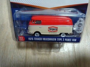 【未開封】フォルクスワーゲン　Volkswagen　GREENLIGHT　V-DUB　1975 TEXACO TYPE2 ミニカー