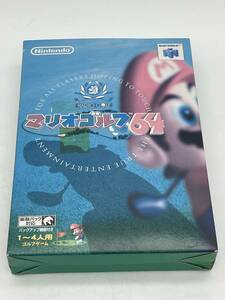 N64　マリオゴルフ64　新品　空箱