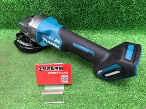 【中古品】マキタ(Makita) 40Vmax 100ｍｍ充電式ディスクグラインダ バッテリ・充電器・ケース別売 GA009GZ　ITARP07KNFYM