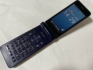 IE979 docomo SH-02K 8GB ブルーブラック ジャンク