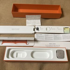 Apple Watch HERMES 純正ベルト エルメス series4 箱付き