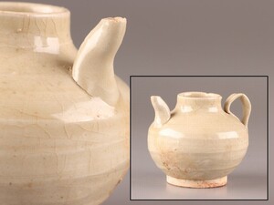 中国古玩 唐物 宋代 影青 水注 時代物 極上品 初だし品 D0203