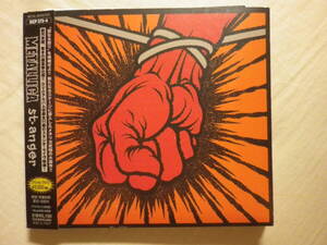 『Metallica/St. Anger(2003)』(DVD付2枚組,2003年発売,SICP-373/4,国内盤帯付,歌詞対訳付,Frantic,The Unnamed Feeling)