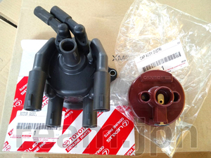 新品 トヨタ純正 ST182 ST183 ST183C ST185 セリカ デスビキャップ ローター ディストリビューター TOYOTA CELICA DISTRIBUTOR CAP ROTOR