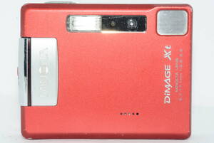 【外観並級】MINOLTA DiMAGE Xt レッド　#s14601