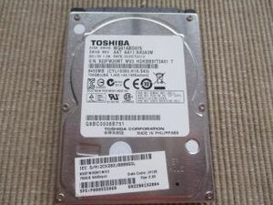 ◇ TOSHIBA 正常作動確認　2.5インチHDD SATA 750GB　5400RPM　MQ01ABD075 ◇