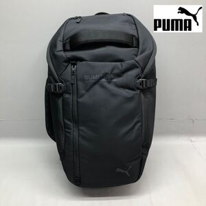 H■未使用■ PUMA プーマ オックスバックパック リュックサック 28L ブラック 黒 ナイロン リュック 大容量 収納 通勤 通学 男女兼用