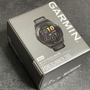 本体 Forerunner 265 Black【Suica対応】スマートウォッチ　GARMIN ガーミン ランニング マラソン スマホ 音声アシスタント