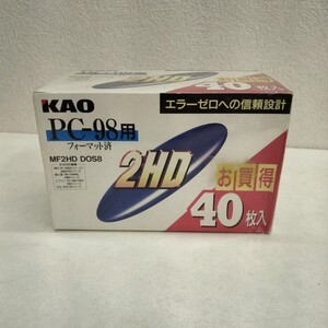 PC-98 フロッピーディスク KAO　４０枚