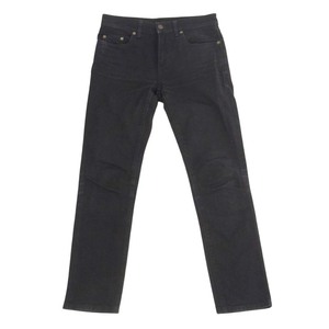 SAINT LAURENT サンローラン 527379 スリム スキニー デニム パンツ ブラック系【中古】