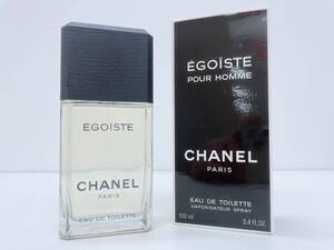 □CHANEL/シャネル EGOISTE POUR HOMME/エゴイスト プールオム VAPORISATEUR 100ml オードトワレ EDT 香水 フレグランス□