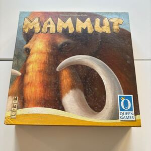 『現状品』 マンモス MAMMUT 日本語訳付き ボードゲーム テーブルゲーム ボドゲ B724 【80サイズ】