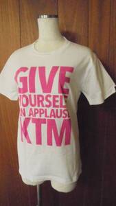 KTM ケツメイシ ビキニガール セクシー バンドTシャツ 白S