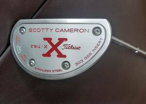 ★☆ Titleist タイトリスト SCOTTY CAMERON 　red-X 34インチ　送料無料！☆★