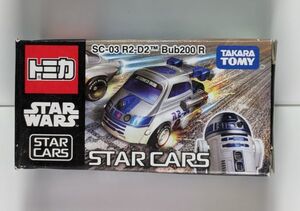 新品・未使用・保存品・レア商品　トミカ SC-03 スター・ウォーズ スター・カーズ R2-D2 Bub200 R