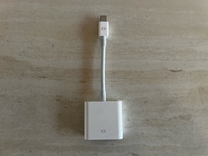 アップル純正 Apple Mini DisplayPort - DVIアダプタ MB570Z/B