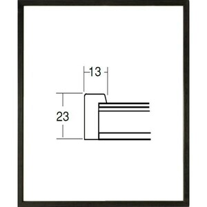 デッサン用 額縁 5767 八ッ切サイズ ブラック