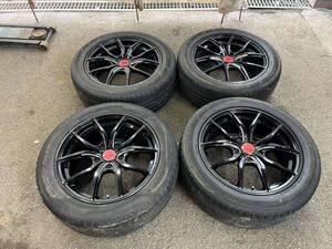 レイズ RAYS グラムライツ GRAM LIGHTS 57FXX 17X7J+50 17インチ 5H PCD 114.3 215/55/R17 4本セット