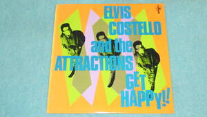 【LP】ELVIS COSTELLO AND THE ATTRACTIONS / GET HAPPY!!　　US盤